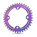 Łatwy w Instalacji Rower Wąski Szeroki Chainring 104 BCD Okrągły kształt One Chain Pierścień 32T 34T 36T 38T Uniwersalna Tarcza Rowerowa (Color : Rainbow, Size : 32T)