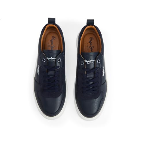 PEPE JEANS Yogi Street Blue Cup Sole Sneakers