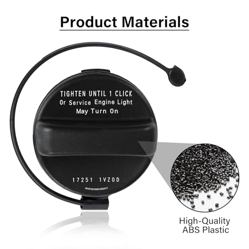 Image of Gas Cap, Fuel Cap Fit for Nissan 2011-2020 Frontier 2012-2020 Versa 2013-2018 Altima 2013-2020 Pathfinder 2015-2020 Murano, Infiniti 2013 JX35 2014-2020 QX60, Replaces 17251-3JA0A, 17251-9BD0E
