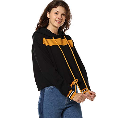 Image of PINACOLADA Women Red Crop Casual Sweatshirt