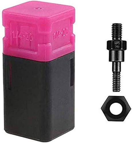 Punta de herramienta de tuerca remachadora 1/4-20, mandril de repuesto