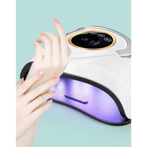 Machine photothérapie ongles 180W double source pour séchage rapide - 4