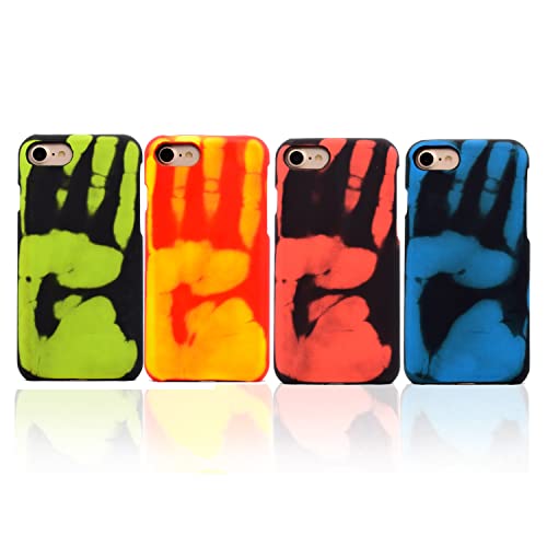 Omio Compatible With Iphone Se 2022 / Iphone 8 Color Changing Case, Thermal Sensor Case Heat Sensor Induction Neontemperature Sensing Creative Cover Ultra Thin Anti-Scratch Stylish Iphone 7 Cover #TOP5