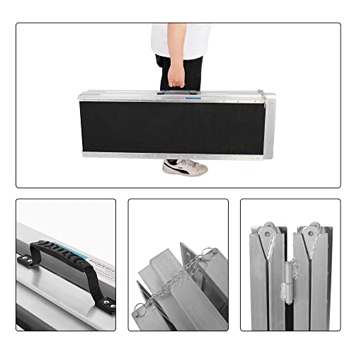 Portable Folding Mobility Ramp Aluminum