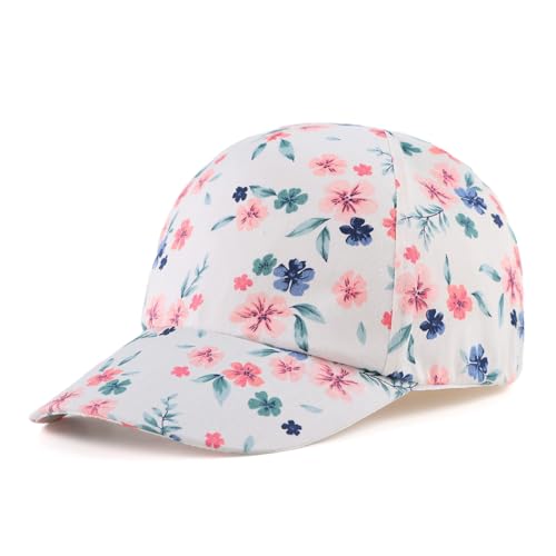 Girls Baseball Cap Toddler Cotton Sun Hat Kids Trucker Hats Infant Lightweight Ball Caps Spring Summer