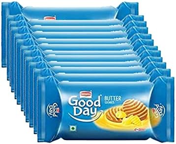 Good day Biscuits and Cookies 72g (Pack of 12) โ Butter Cookies โ Highly Nutritive โ No Added Preservatives โ Tasty and Healthy - Cracker Cookies Tea Time Snacks for Kids & Family