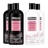 TRESemmé 2x Shampoo & 2x Conditioner Bundle 680ml Each | Beauty-Full Strength Hair Care Set | Strengthening & Nourishing Formula with Biotin & Pro-Bond Complex for Fuller, Healthy-Looking Hair