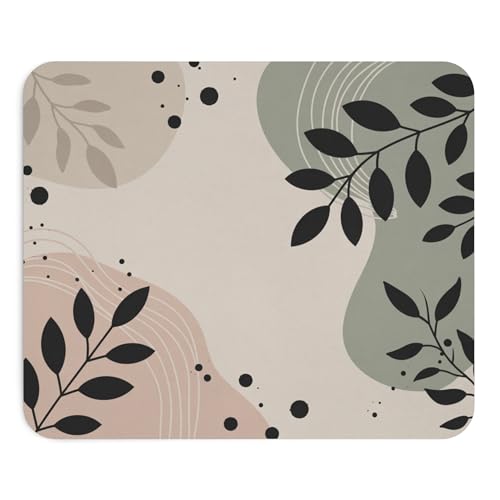 La Mejor Selección de Decoración original los mejores 10. 46 Mouse Pad Arte Abstracto Plantas Flores 22x18 cm Tapete para Mouse Base Caucho Antideslizante Alfombrilla Decorativa Oficina Laptop Escritorio Regalo Original Estilo Moderno...