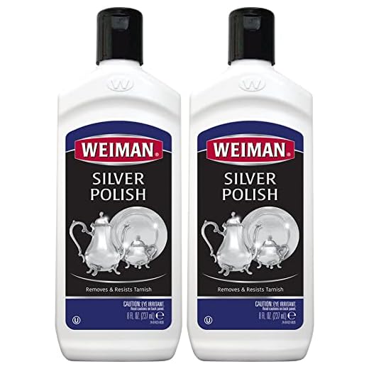 Weiman Silver Polish, 8 ounce Bottles, pack of 2