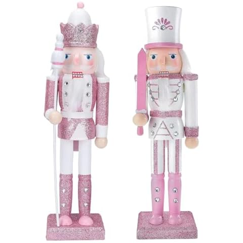 Pink Nutcracker King Christmas Decor Cover