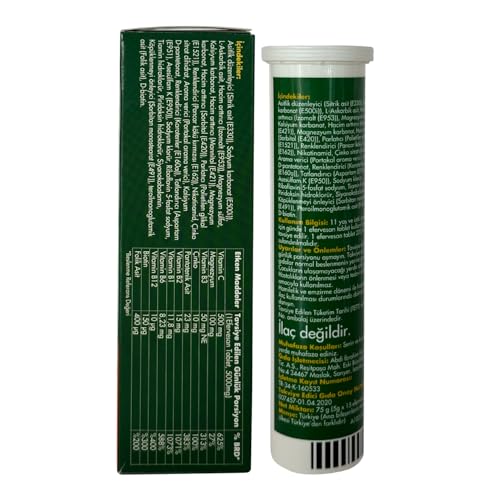 Vitocco Vitamin ve Mineral Kompleksi 15 Efervesan Tablet