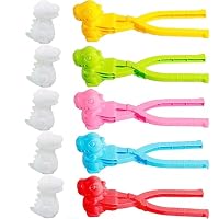 Snowball Maker 4pcs pince boule de neige pratique pince rapide jouer jouet de neige pour enfant