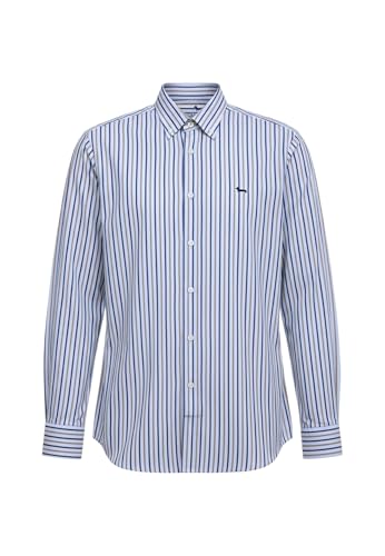  Harmont & Blaine Uomo Camicia Manica Lunga CRP001013475M Cotone Blu Chiaro XXL