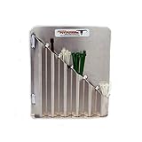 Pit Posse 544 Zip Tie Storage Rack Aluminum Enclosed Race Trailer Shop Garage Storage Organizer-Made...