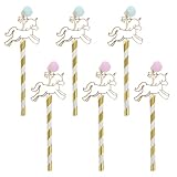 Abaodam 10 piezas de carrusel para decoración de postres, carrusel, decoración para tartas, decoración de tartas, decoración de cupcakes, decoración de boda, fiesta, decoración de tartas, decoración