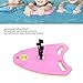 Swim Kickboard with Phone Holder, Thickened Buoyancy Swimming Float Board Swimming Training Equipment, Foldable EVA Foam Swimming Float Board with 1/4 Inch Thread for Panoramic Cameras Action(Pink)