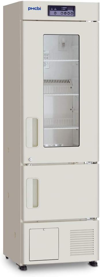 PHCbi MPR-215F-PA Pharmaceutical Refrigerator with Freezer, White