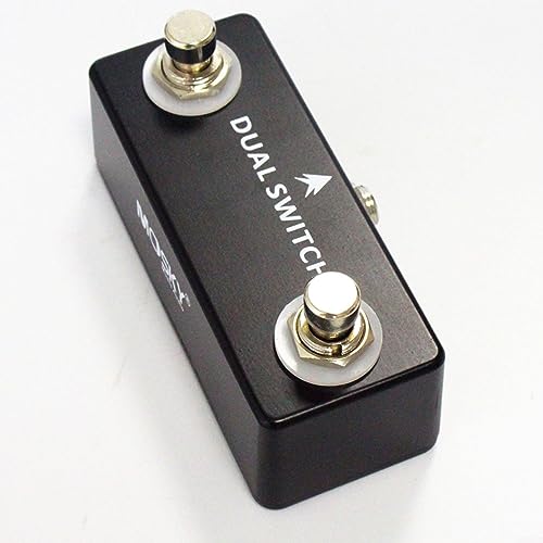 Mosky Pédale d’effet de guitare à double interrupteur en métal - Les Beatles, Paul McCartney, John Lennon, RIngo Starr, George Harrison Mosky Pédale d'effet de guitare à double interrupteur en métal – Image 4