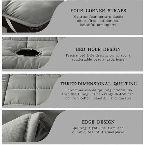 Trou pour le visage coussin de table de massage confortable 190 cm - 6