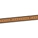 hand2mind Extra Thick 6mm Hardwood Meterstick/Yardstick, Wood Ruler with Centimeters and Inches, Lacquered with Straight Edge Square (Bulk Pack of 12)