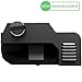 Laspur Tactical Low Profile Sub Compact Picatinny Rail Mount Green Dot Laser Sigh, Built-in Rechargeable Battery Accessory for Handguns and Rifles (USB Cable)