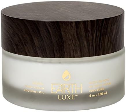 Earth Luxe 100% Pure Virgin Coconut Oil 4oz Jar
