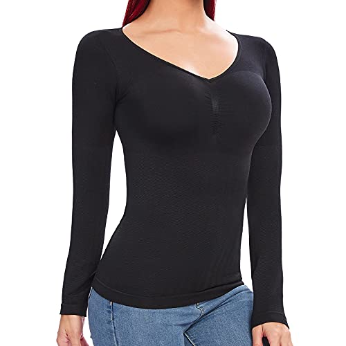 Image of JOYSHAPER Women's Cami Shaper Tummy Control Padded Bra Camisole Cami Compression Tank Top Shapewear Body Shaper