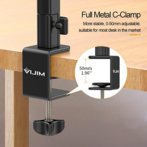 Support de bureau flexible VIJIM LS25 pour libérer l'espace de votre studio