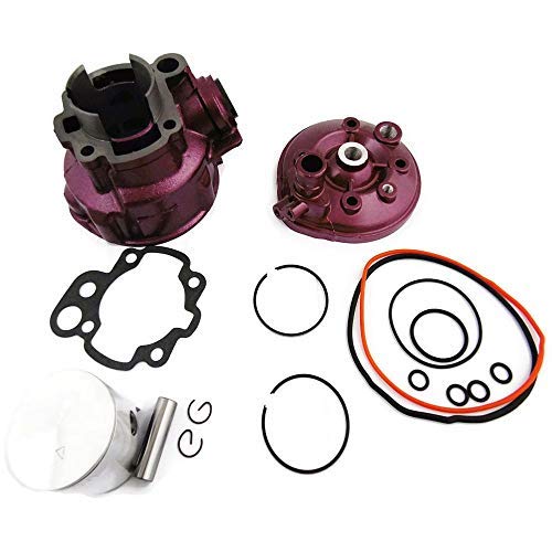 horlirty 90 cc 49 mm Motorrad Luftzylinder-Set für Minarelli AM6 Yamaha MBK TZR