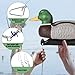 Vecacosic Texas Duck Decoy Rigs Weights Tangle Free Duck Hunting Decoy Rigs with A Large Gold Padded Carabiner, Waterfowl Decoy Rigs Anchors for Duck Hunting 12pack (4 OZ 36 in)