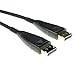 Produktbild ACT Glasfaser DisplayPort Kabel 40m, 4K@60Hz, DP Kabel 1.2a, Bandbreite 21.6 Gbps, Unterstützt HBR 2, HDCP 1.3, HDR, G-sync & FreeSync, Für Langstreckenübertragung, Aktives Optisches Kabel- AK4034