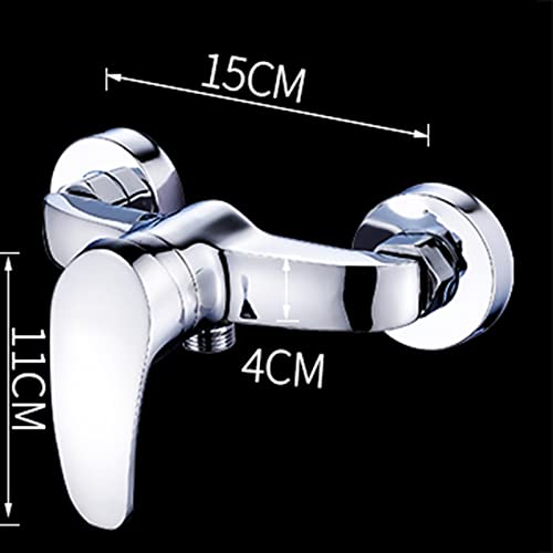 Mitigeur de douche en laiton de qualité supérieure avec finition Chrome B - 4
