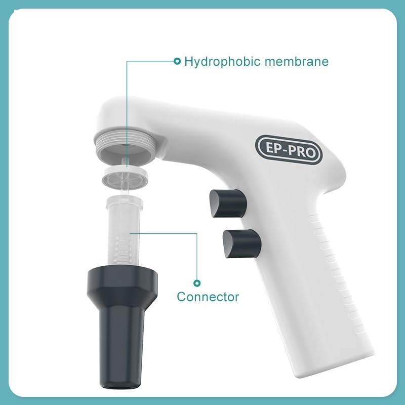 Micropipeta, Controlador de pipetas laboratorio Pipeta automática Equipo Bomba pipeta electrónica