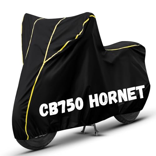 Image of Bike Cover for CB750 Hornet 100% Waterproof, Dustproof & Scratch Resistant| Fully Bottom Elastic UV Resistant Heavy Duty Body Cover | All Weather Outdoor Use