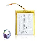 Batteria di Ricambio per Cuffie da 3,7 V 1500 mAh, Compatibile con le Cuffie da Gioco Wireless Logitech G733 / G735 Lightspeed, Batteria Agli Ioni di Litio 533-000181