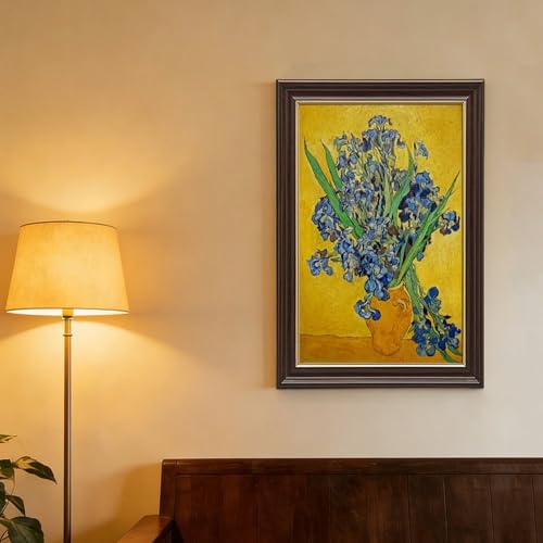 Impression sur toile Iris de Vincent Van Gogh 50x76cm