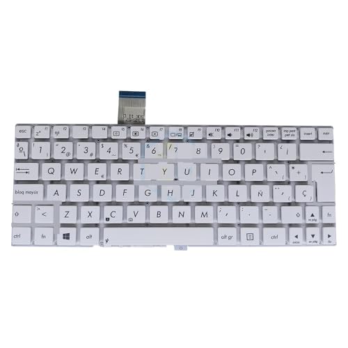 Clavier Vivobook X102BA avec frappe silencieuse et touches blanches