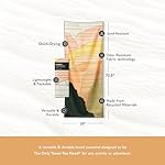 Nomadix Original Towel - Perfect for Beach, Pool, Travel, Camping, Yoga - Made with Recycled Materials - Super Absorbent - Sand Resistant - Image 5