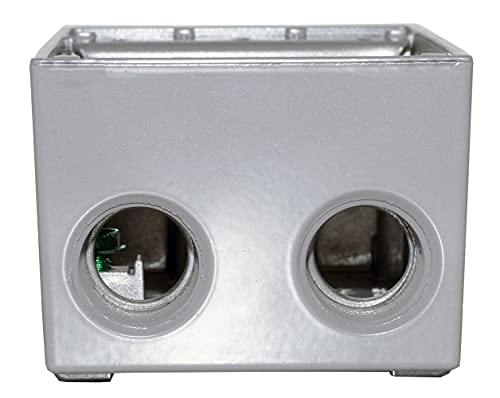 Image of Sigma Electric, Gray Count (Pack of 2) Sigma Engineered Solutions, 14251 1 /2-Inch 4 Hole 1-Gang Box