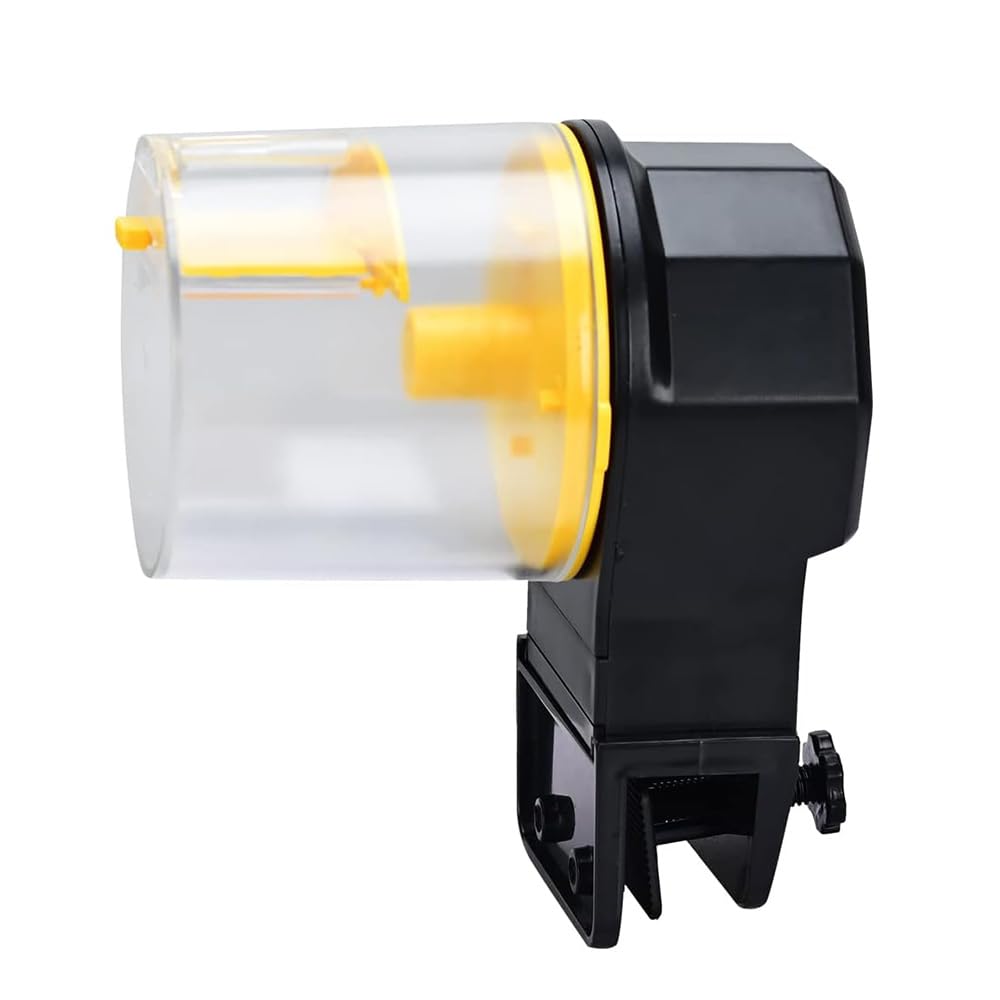 Sarini Aquarium Automatic Feeder, Holiday Fish Feeder with Timer, 12/24 Hour Regular Feeding