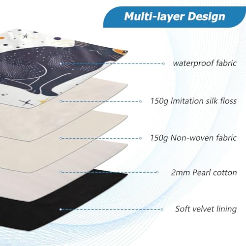 Funda para laptop 13-14 pulgadas con diseño de gatos miniatura 4