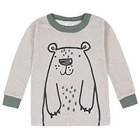 Gerber Baby Boys Toddler Snug Fit 4-piece Pajama Set, Bear Grey, 18 Months US — image 2