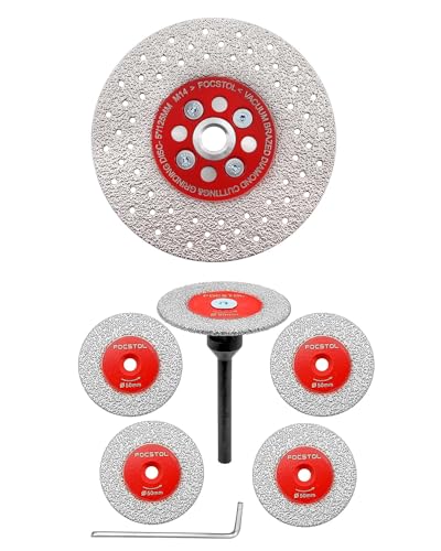 Disque a Tronconner Carrelage FOCSTOL 50mm et 125mm pour Éviter les Éclats de Coupe