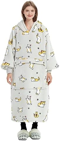 KFUBUO Unisex Child Wearable-blankets Wearable-blankets