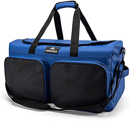 Aokelato 65L Travel Duffel Bag Overnight Weekender Bag With Wet Pocket & Shoes Compartment For Men Women Water proof & Tear Resistant 1 Aokelato 65L Travel Duffel Bag Overnight Weekender Bag With Wet Pocket & Shoes Compartment For Men Women Water proof & Tear Resistant