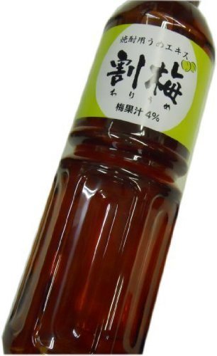 キンミヤ焼酎にあう★焼酎用梅エキス　割梅（わりうめ）ペット１０００ｍｌ・（１リッ…