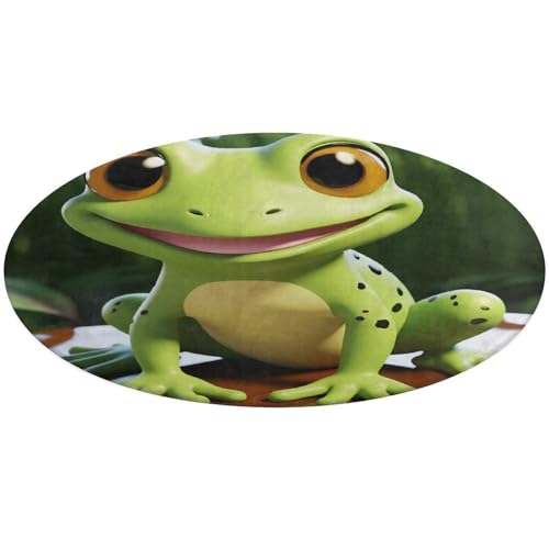 Tapis grenouille mignonne pour sol de chambre sans glisser