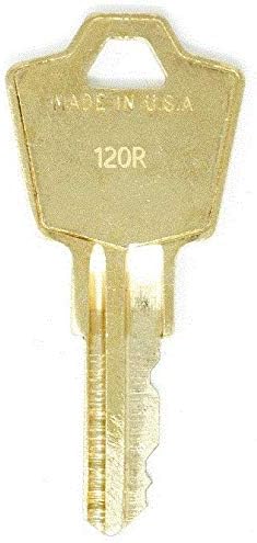 HON 120R Replacement Keys: 2 Keys