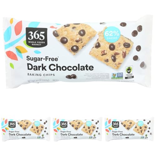 365 by Whole Foods Market, Chocolate Chips Dark Sugar Free,