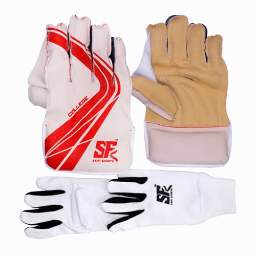 Image of Cricket Wicket Keeping & Inner Gloves for Boys and YOTH 10 to 15 Years (Boys) This Gloves is Available in Multicolour